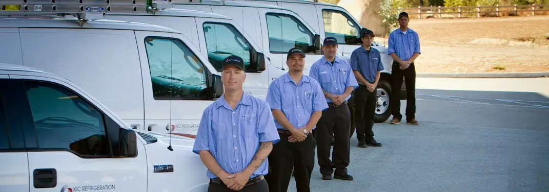 KIC Refrigeration crew ready for Mini Split Repair jobs across Tarpon Springs